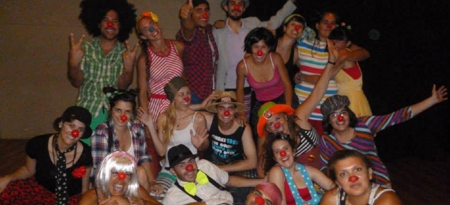 team building teatro clown